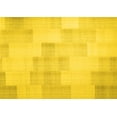 thumbnail image 1 of Ahgly Company Indoor Rectangle Solid Yellow Modern Area Rugs, 5' x 8', 1 of 4