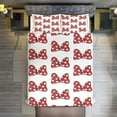 thumbnail image 5 of Polka Dot Mouse Bow Set Duvet Cover Themed Multicolor Polyester Bedding Set Duvet Cover for Queen Size, 5 of 6