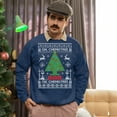 thumbnail image 5 of Ugly Christmas Sweater, Xmas Holiday Mens Womens, Funny Santa Sweatshirt, Tree Dachshund Ugly Christmas Sweatshirt Womens Mens, 5 of 5