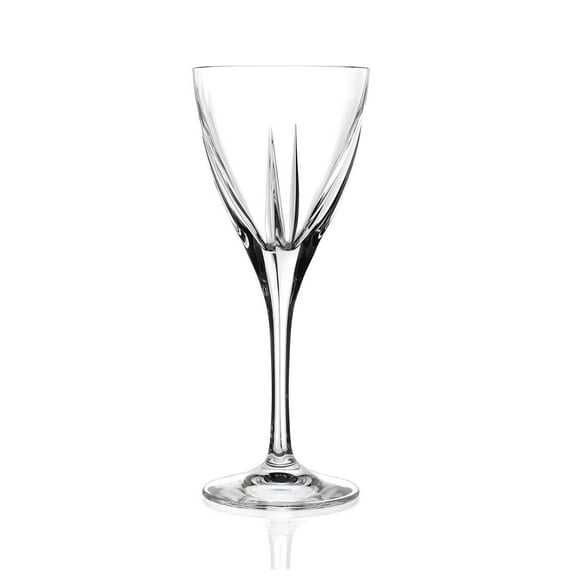 Set of 6 RCR Fusion Crystal Cordial Glassware - 2 oz Crystal Glass