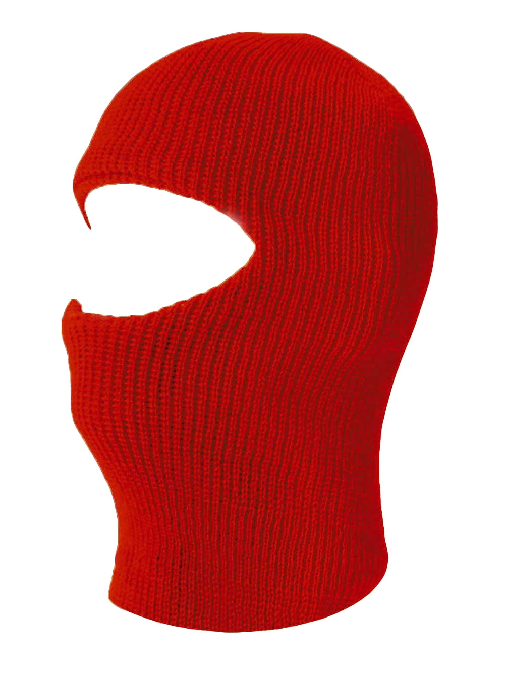 TopHeadwear One 1 Hole Ski Mask Red