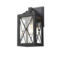 thumbnail image 3 of County Fair Small Sconce Black and Birchwood on Metal, 3 of 4