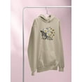 thumbnail image 3 of Stay Wild Daisies Positive Quote Hoodie Women -Image by Shutterstock, Female Small, 3 of 4