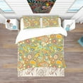 thumbnail image 3 of Designart 'Pattern Paisley' Vintage Bedding Set - Duvet Cover & Shams, 3 of 4