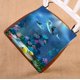 thumbnail image 1 of ABPHQTO The Underwater World Dolphins Plants Cojín para silla Cojín para asiento Cojín para silla Cojín para suelo 40x40 cm, 1 of 1
