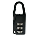 thumbnail image 2 of Sonew 3 Digit Combination Lock, Mini Zinc Alloy Padlock for Suitcase, Drawer, Toolbox, Box Lock, Security Lock with 3 Digits for Luggage, Backpack, Computer Bag, 2 of 8