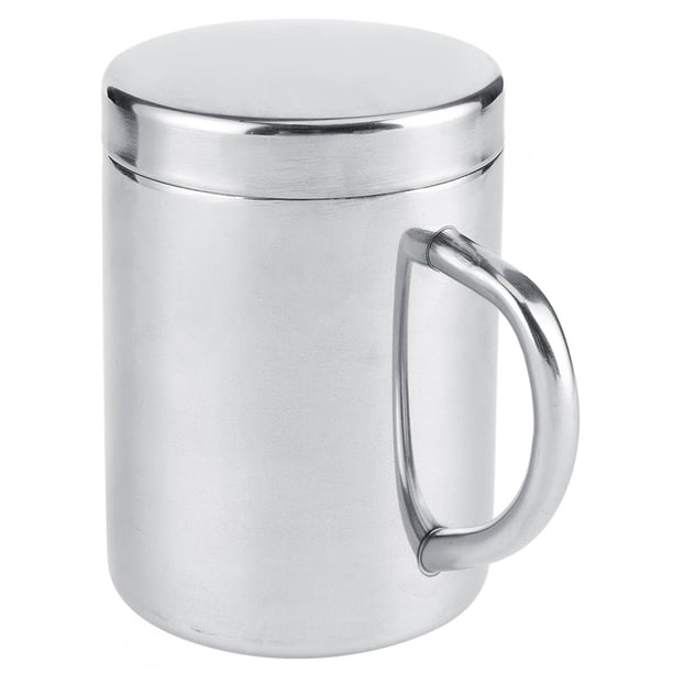 Taza de Café de Doble Pared de Acero inoxidable Con, 220 ml/300 ml, Reutilizable, Para Vieges en Casa, Conpa Conpa