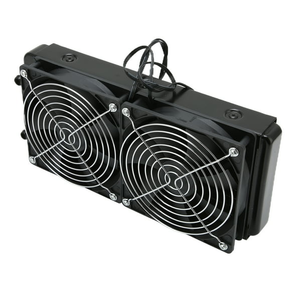 Radiators Fan, Fast Heat Dissipation Heat Dissipation CPU Water Cooled Radiater for Industrial Control Cabinet for Computer for Air Conditioner Evaporator