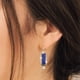 thumbnail image 3 of Estilo Vintage 925 Plata Azul Cristal Cristal Colgantes Pendientes colgantes de piedra facetada de 1 pulgada Joyería de moda de aleación ligera para mujeres Fiesta de ocasión especial Regalo de, 3 of 6