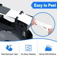 thumbnail image 4 of GREENCYCLE 6PK Compatible for DYMO D1 45013 45013S S0720530 12mm Black on White Label Maker Tape, 4 of 8