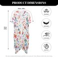thumbnail image 6 of HELLHERO Women's Watercolor Mermaid Kimono Cover-Up - Lightweight Breathable Beachwear for Summer Vacation, Pool & Resort - Loose Flowy Bikini Cover Up, 6 of 6