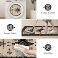 thumbnail image 5 of IsecretJoy Washable Kitchen Rugs Sets of 3, Non Slip Kitchen Mats for Floor Waterproof & Stain Resistant Runner Rug for Kitchen, Laundry Room, Hallway, 5 of 11