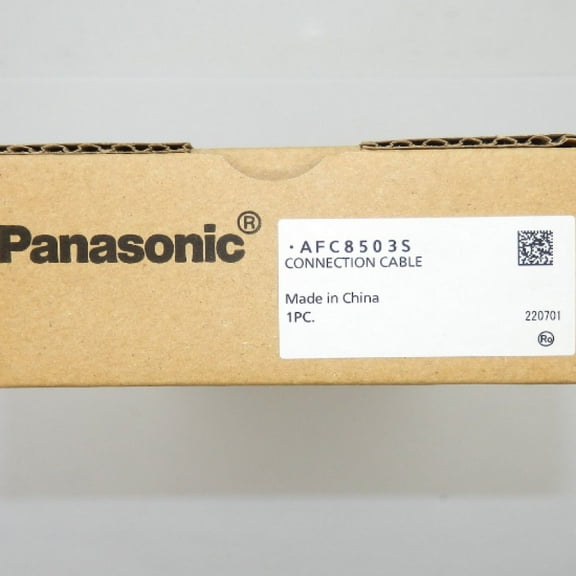 Panasonic 9-Pin Straight Type PLC Programming Cable Round D-Sub AFC8503S