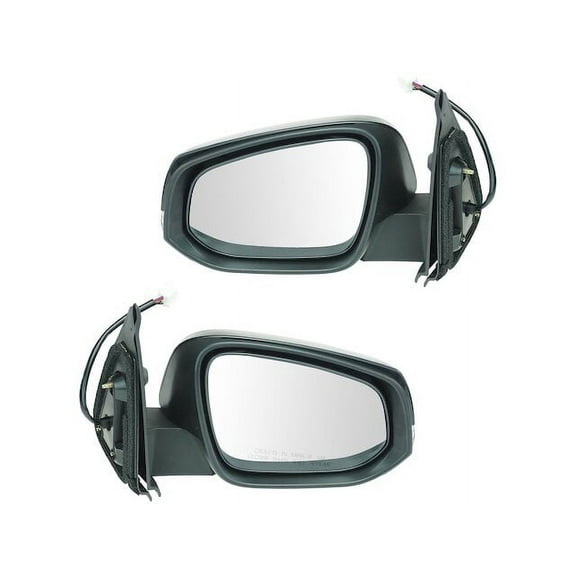 Door Mirror Set 2 Piece - Compatible with 2016 - 2019 Toyota Tacoma 2017 2018