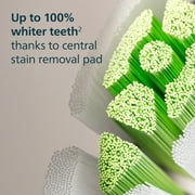 Philips Sonicare Genuine W Diamondclean Replacement Toothbrush Heads, 2 Brush Heads, White, HX6062/65