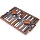 thumbnail image 5 of Juego de mesa Backgammon AMEROUS Classic de 28 cm con funda de piel, 5 of 7