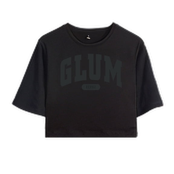 Hayley Williams Glum Merch T-Shirt For Women&Girls Midriff Short Sleeve Summer Fashion Vest Tee