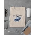 thumbnail image 3 of King Of The Sea Big Shark T-Shirt Men -Image by Shutterstock, Male Medium, 3 of 4