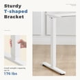 thumbnail image 6 of Aukfa 48" Electric Standing Desk, Adjustable Height Stand up Desk for Home Office, Bamboo, 6 of 10