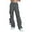 1-Dark Gray, variant on Cargo Pants For Women High Waisted, Scrub Pants 2024 Cargo Pants Woman Relaxed Fit Waisted Zipper Slim Drawstring Waist Pockets, Slacks Pantalones De Mujer, 3-Black