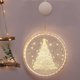 thumbnail image 1 of Luces decorativas LED navideñas, luces navideñas para habitaciones, luces de modelado para decoración de ventanas y jardines, 22 cm (árbol de Navidad), 1 of 4