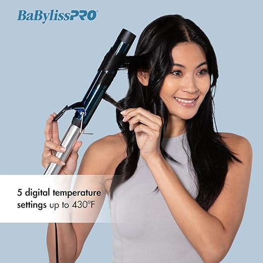 BaBylissPRO Nano Titanium 1.5 Extended Barrel Curling Iron Walmart