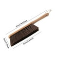 thumbnail image 3 of Wooden Handle Dusting Brush - 14.5" Soft Bristle Cleaning Brush for Furniture, Car, Bed & Sofa - Multi-Surface Household Duster, 3 of 8