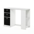 thumbnail image 5 of Furinno 15110 JAYA Modern Computer Study Desk, White/Black, 5 of 6