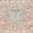Red, variant on Unique Loom Noble Collection Area Rug - Henry (5' 1" Round Ivory/Gray)