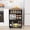 Black, variant on Tribesigns Slim Storage Cart, Rolling Narrow Kitchen Cart for Small Place