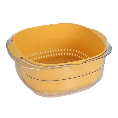 

1 Set Fruit Strainer Washing Basket Vegetable Washing Basket for Kitchen