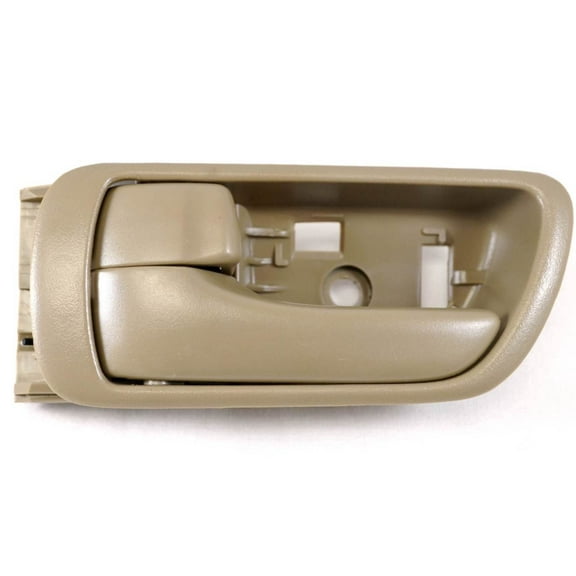 PT Auto Warehouse TO-2469E-LH - Inner Interior Inside Door Handle, Beige/Tan - Driver Side Fits select: 2002-2006 TOYOTA CAMRY