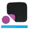 thumbnail image 4 of 8x8 Inch Bowling Ball Towel, Microfiber Shammy Pad for Cleaning Bowling Ball, Rose Red, 4 of 5