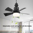 thumbnail image 4 of Lámpara Techo Con Bombilla LED Ventilador 40W 3 Velocidades E27 para Y, 4 of 9