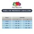 thumbnail image 4 of Sudadera Fruit of the Loom Talla EG con Cierre Gris Oscuro, 4 of 4