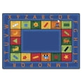 thumbnail image 4 of Carpets for Kids Bilingual Colorful Rectangle Rug - 100" Length x 70" Width - Rectangle, 4 of 4