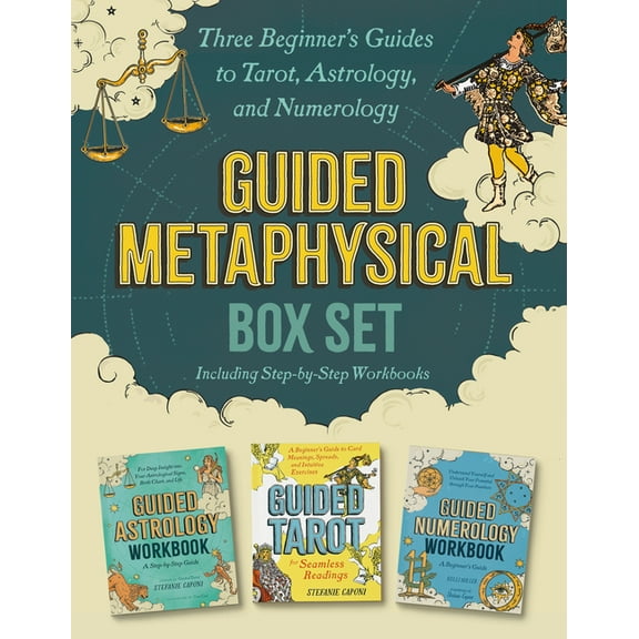 Guided Metaphysical Readings Guided Metaphysical Box Set: Three Beginner's Guides to Tarot, Astrology, and Numerology (Including Step-By-Step Workboo, (Paperback)