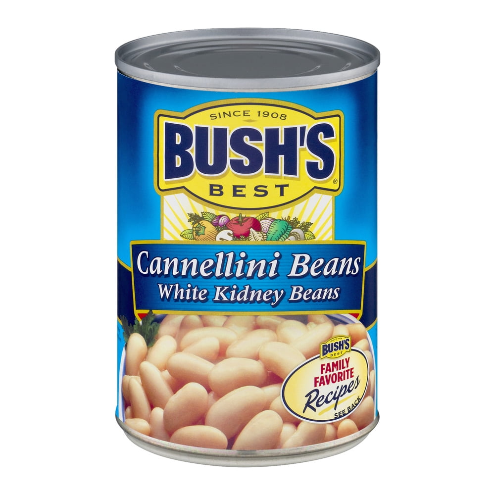 Bushs Best White Kidney Cannellini Beans, 15.5 oz by Bush Brothers & Company
