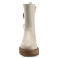 thumbnail image 6 of Journee Womens Yasmine Almond Toe Block Heel High Ankle Booties, 6 of 8