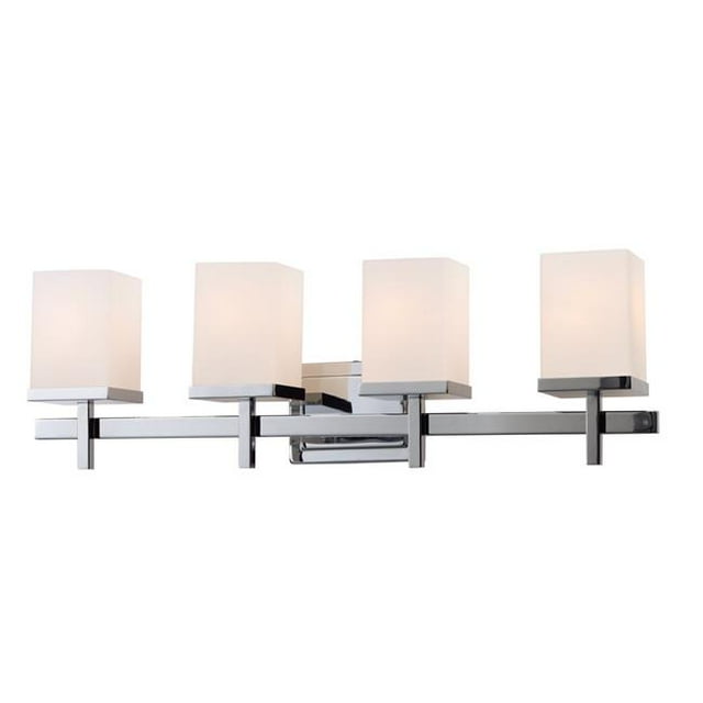 Maxim 2154SWPC Lampe de Bain Murale à 4 Lumières, Chrome Poli