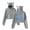 Grey, variant on Milo J Al Borde Cat Ear Hoodie Fashion Short Pullover Casual Bear Ear Sweatshirt