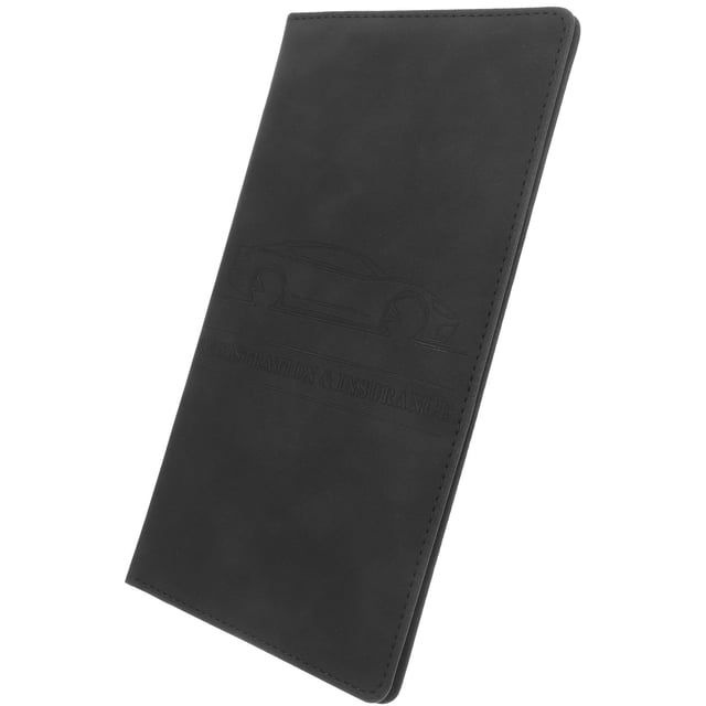Phenofice Car Registration and Insurance Card Holder Negro Para Almacenamiento Seguro Y Uso Diario