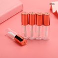 thumbnail image 2 of Lip Gloss Tube, Rose Gold Empty Refillable Lip Gloss Tubes Container With Bottle Stopper For Lip Samples For Homemade Lip Balm, 2 of 8
