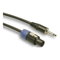 Hosa Pro - Audio cable - 6.35mm audio jack male to XLR3 male - 75 ft - twisted pair of cables