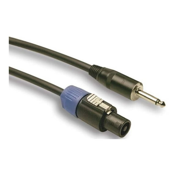 Hosa Pro - Audio cable - 6.35mm audio jack male to XLR3 male - 75 ft - twisted pair of cables