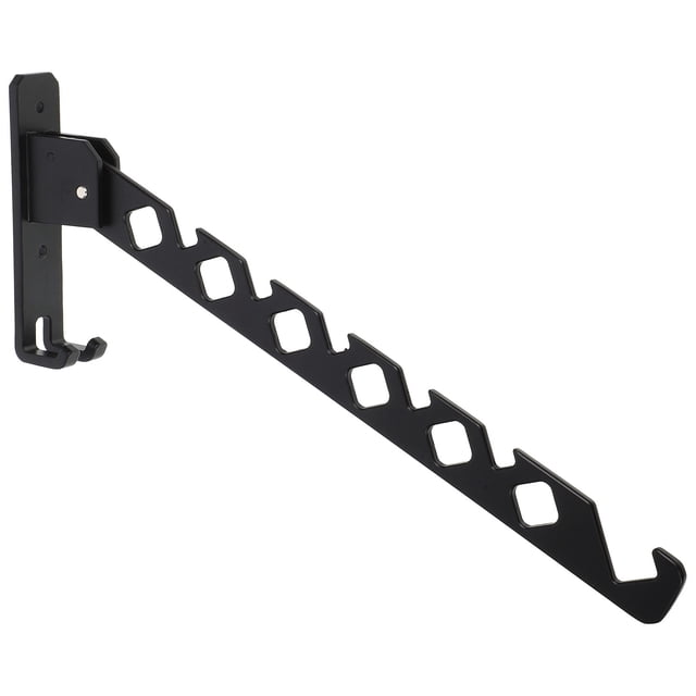 Tendedero plegable de pared para ropa, de metal.