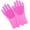 Pink, variant on HODESunPure Dog Washing Gloves for Bathing, Massaging & Grooming Reusable Dog Grooming Glove with Bristle Scrubbers, Pink