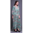 thumbnail image 3 of Bimba Bird Ladies Plus Size Kaftan Summer Wear Beach Coverup Kimono Caftan-4X-5X, 3 of 5
