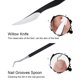 thumbnail image 5 of Cuchillo Para Uñas De Pedicura, Herramienta Para El Cuidado De Los Pies, Kit De Cuidado De Uñas, Cuchillo Removedor De Cutículas Para Mujeres, Pies, Hombre De Viaje, 5 of 7