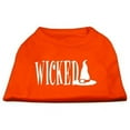 thumbnail image 1 of Wicked Screen Print Shirt Orange Sm (10), 1 of 1